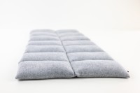 Flanell Rückenwohlfühlkissen XL mit Rapssamenfüllung Flanell Rückenwohlfühlkissen XL mit Rapssamenfüllung