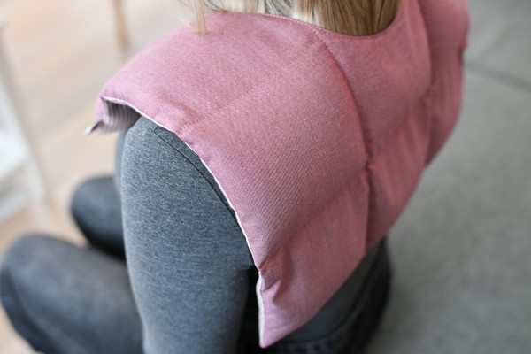 Schulterkissen XL mit Rapssamenfüllung