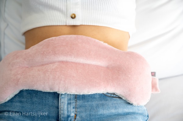 Wellnesskissen Filia mit Traubenkernfüllung - Bio Baumwolle