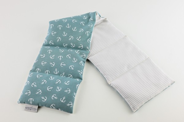 7-Kammerkissen mit Kirschkernfüllung - Anker salbei