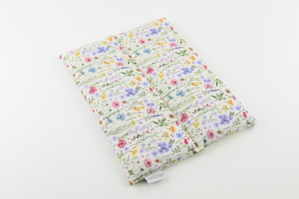 Lendenkissen mit Rapssamenfüllung - Blumenwiese