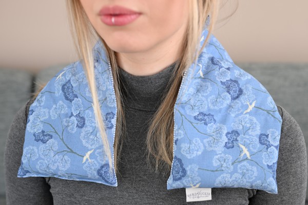 7-Kammerkissen mit Rapssamenfüllung - Japanische Schwalbe