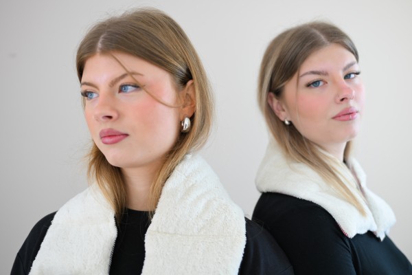 Bio Plüsch 7-Kammerkissen mit Rapssamenfüllung