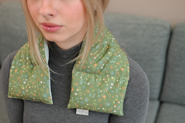 7-Kammerkissen mit Kirschkernfüllung - Herbstkollektion