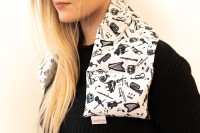 7-Kammerkissen mit Rapssamenfüllung-Black & White Kollektion 7-Kammerkissen mit Rapssamenfüllung-Black & White Kollektion