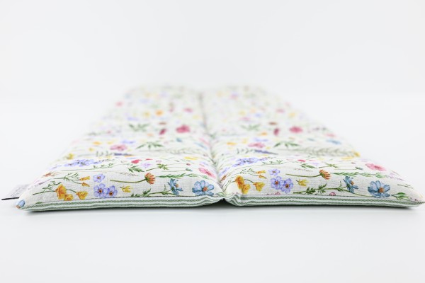 Rückenwohlfühlkissen XL mit Rapssamenfüllung - Blumenwiese