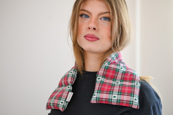 7- Kammerkissen mit Rapssamenfüllung Winterzauber