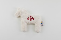 Babykissen Dalapferdchen mit Kirschkernfüllung - Bio Plüsch Babykissen Dalapferdchen mit Kirschkernfüllung - Bio Plüsch